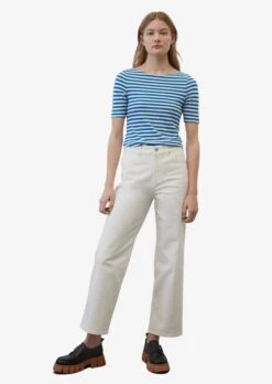 Marc O'Polo T-shirts T-shirt Femme Bleu 10 Marc O'Polo T-shirts T-shirt Femme Bleu -Pas Cher Univers T-shirt Magasin e45e514334fe1780c8e6df452c4e1a79