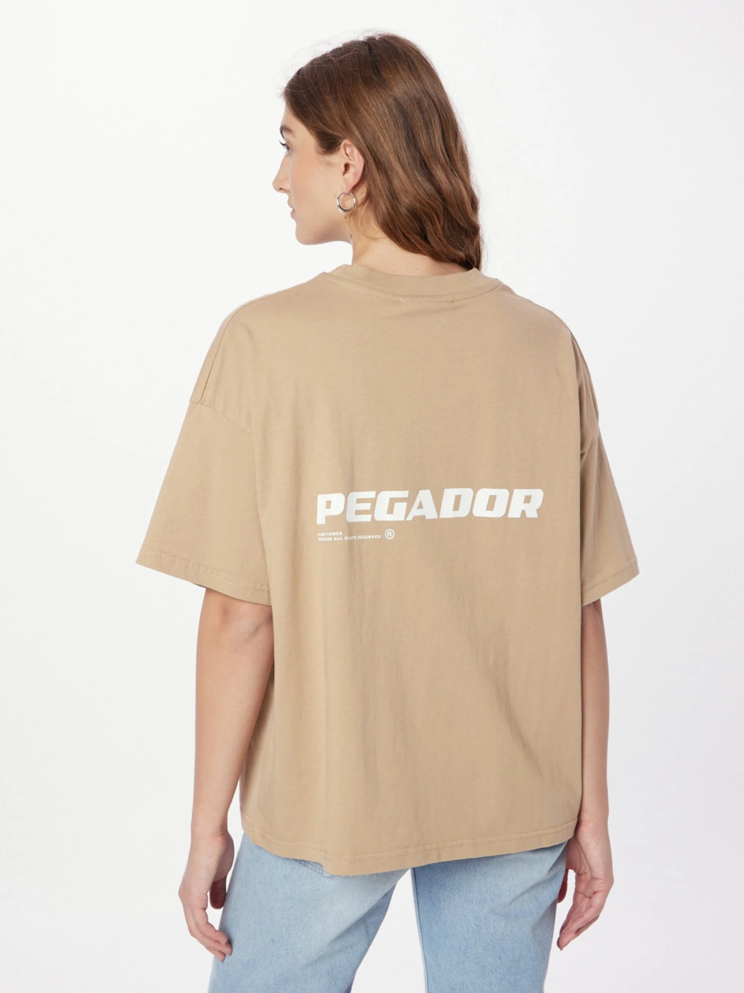 Pegador T-shirts Oversize T-shirt Oversize Femme Noisette 6 Pegador T-shirts Oversize T-shirt Oversize Femme Noisette – Image 4