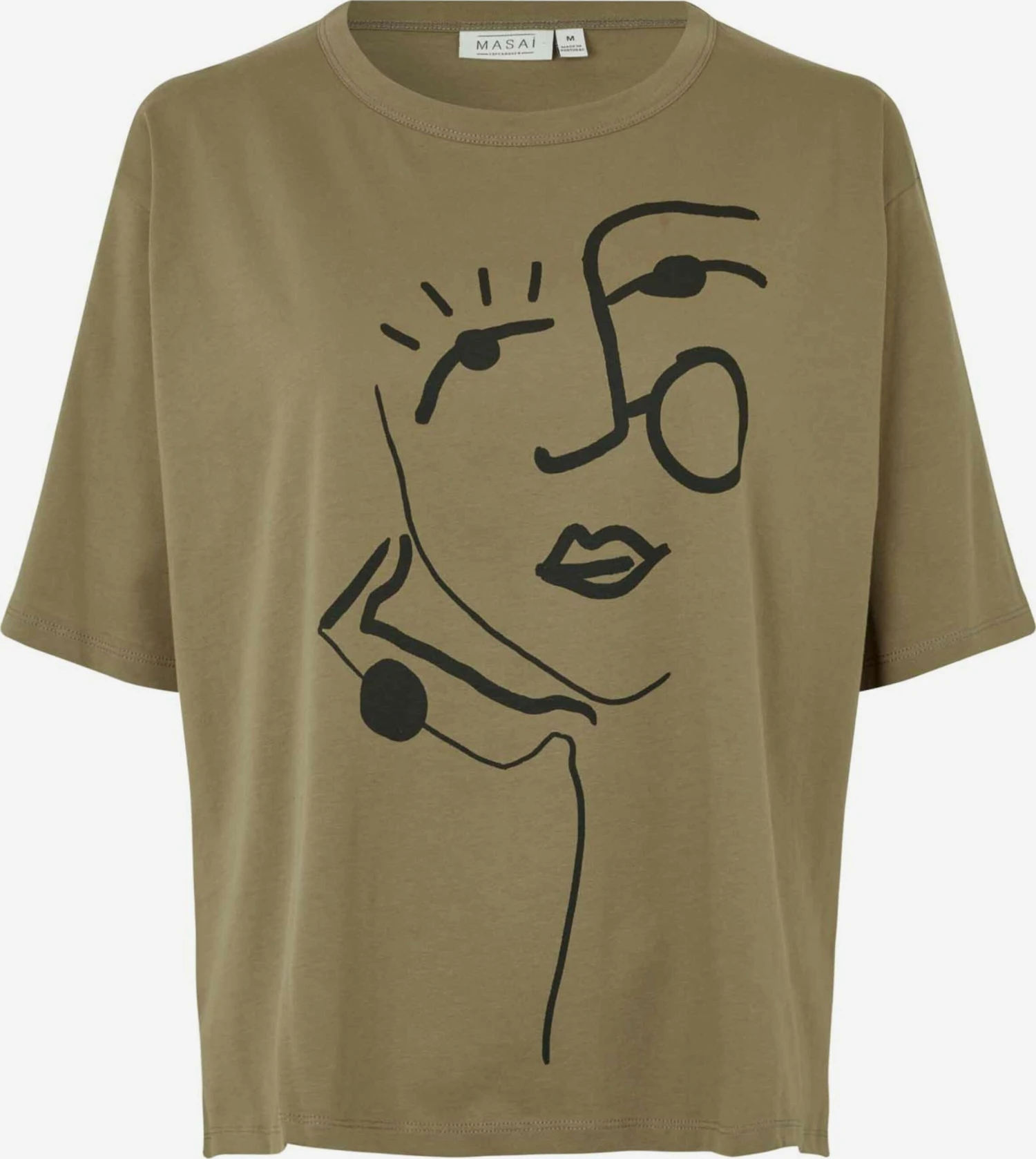 Masai T-shirts T-shirt MaDoreann Femme Vert 3 Masai T-shirts T-shirt MaDoreann Femme Vert