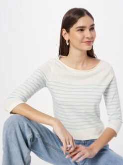 S.Oliver T-shirts à Manches 3/4 T-shirt Femme Blanc -Pas Cher Univers T-shirt Magasin e9259ac628e78a5fbffc2fe4f8419d71