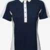 Polos T-shirt Ladies Tournament Polo Femme Bleu Foncé