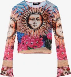 Desigual T-shirts à Manches Longues T-shirt Lorenzi Femme Rouge