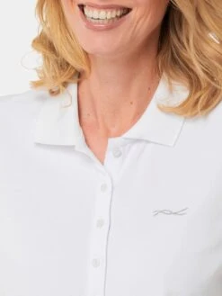 GOLDNER Polos T-shirt Femme Blanc -Pas Cher Univers T-shirt Magasin eecf3e3d5ca3b24932e84290ccac445c