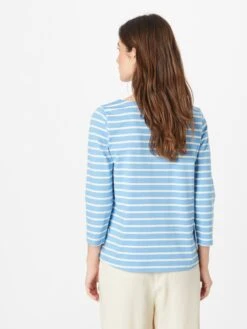 T-shirts à Manches 3/4 T-shirt Carribean Femme Bleu Clair -Pas Cher Univers T-shirt Magasin f13e6dd42917b37e8186e110d71a622b