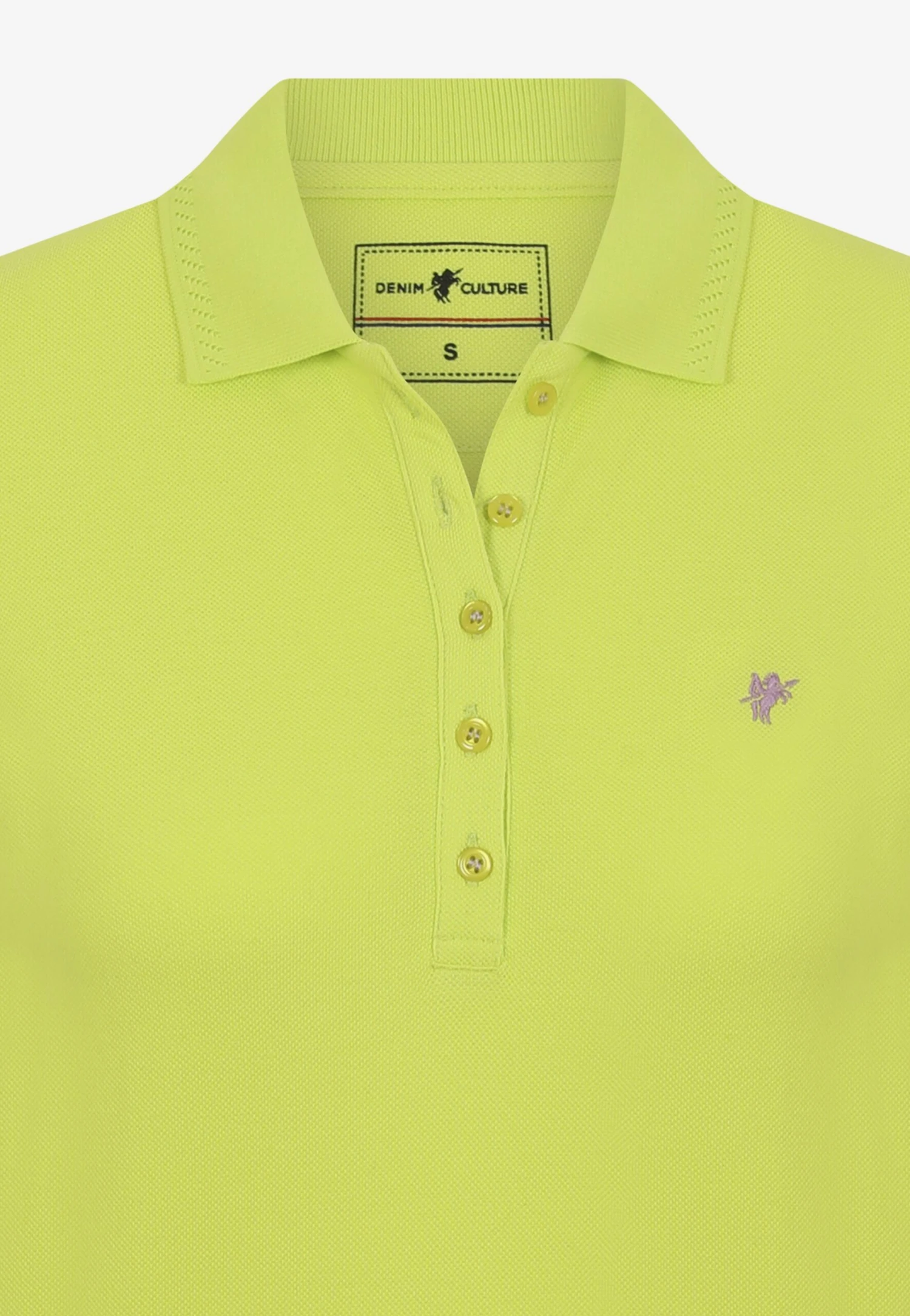 Polos T-shirt Femme Vert Fluo 6 Polos T-shirt Femme Vert Fluo – Image 4