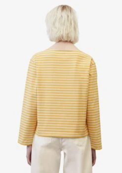 Marc O'Polo T-shirts à Manches Longues T-shirt Femme Jaune -Pas Cher Univers T-shirt Magasin f3b98a60e4c4b50f4e4ef8e440838031