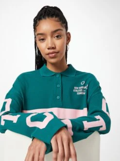 Marc O'Polo DENIM Polos T-shirt Femme émeraude -Pas Cher Univers T-shirt Magasin f4dc8fc8741f8b91f051a454de1f4ad3