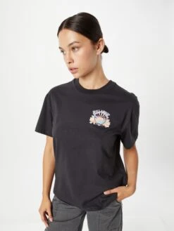 Billabong T-shirts T-shirt BRING ME BACK Femme Noir -Pas Cher Univers T-shirt Magasin f4ecbd5da9bd5c22d8619f7aff967eae