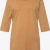 Ulla Popken T-shirts à Manches 3/4 T-shirt Femme Camel -Pas Cher Univers T-shirt Magasin f6289c5ee4aa71f94b886d42ced3ffce