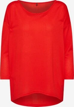 ONLY T-shirts à Manches 3/4 T-shirt Elcos Femme Rouge Feu