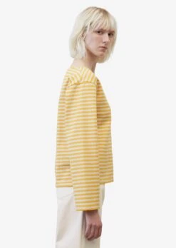 Marc O'Polo T-shirts à Manches Longues T-shirt Femme Jaune -Pas Cher Univers T-shirt Magasin fb6d176a784fcf2a4ad2893ad800cab6