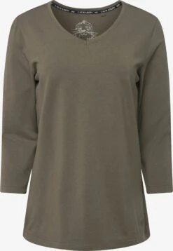 T-shirts à Manches 3/4 T-shirt Femme Vert / Kaki / Vert Foncé