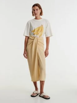 EDITED T-shirts T-shirt Dela Femme Beige / Mélange De Couleurs -Pas Cher Univers T-shirt Magasin fdf734fcd6fc7d3b9c521a8481e4ad87