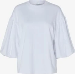 Selected Femme T-shirts T-shirt AGNES Femme Blanc