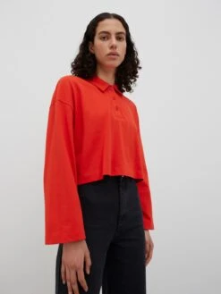 EDITED Polos T-shirt Kada Femme Orange -Pas Cher Univers T-shirt Magasin ff6e6169e53e361e31eb95d150eb5b1d